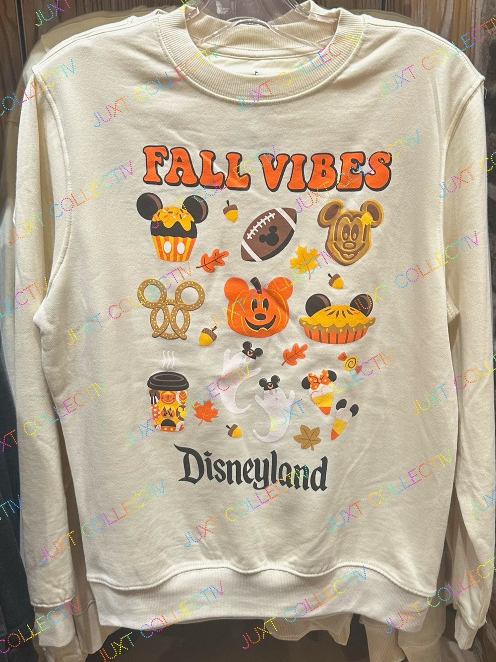 Disney Parks Disneyland Logo Fall Vibes Pullover Sweater Halloween 2026